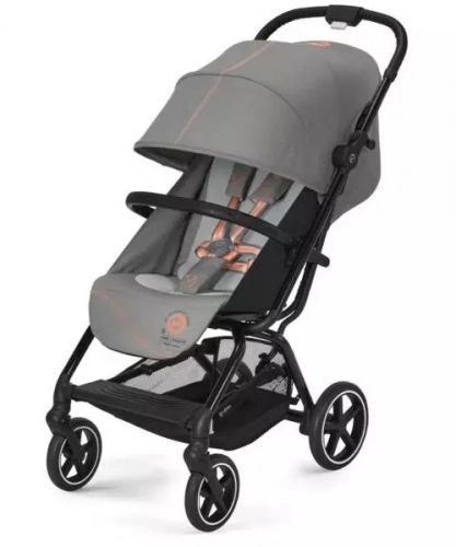 Cybex Eezy S Plus 2 Lava Grey 2023 Pastaigu rati + Transportēšanas soma