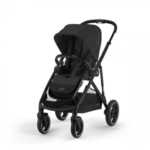 Cybex Gazelle S Moon Black Dvīņu Ratiņi