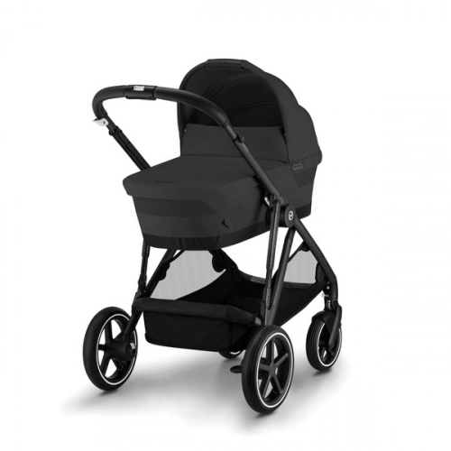 Cybex Gazelle S Moon Black Dvīņu Ratiņi