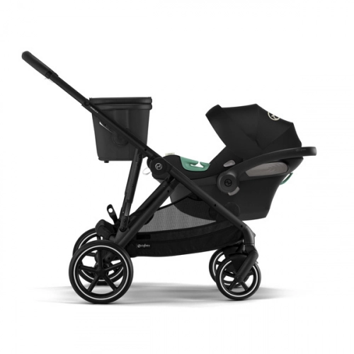 Cybex Gazelle S Moon Black Dvīņu Ratiņi