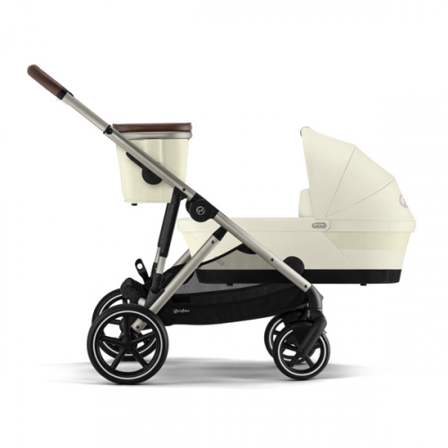 Cybex Gazelle S Seashell Beig/Taupe Dvīņu Ratiņi