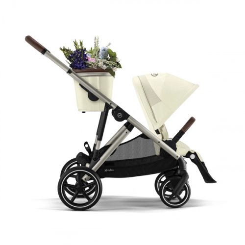 Cybex Gazelle S Seashell Beig/Taupe Dvīņu Ratiņi