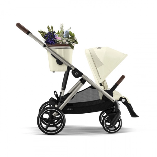 Cybex Gazelle S Seashell Beig/Taupe Dvīņu Ratiņi