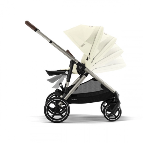 Cybex Gazelle S Seashell Beig/Taupe Dvīņu Ratiņi