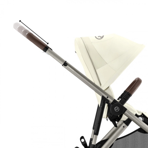 Cybex Gazelle S Seashell Beig/Taupe Dvīņu Ratiņi