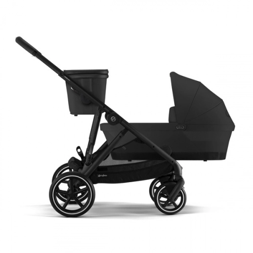 Cybex Gazelle S Moon Black Dvīņu Ratiņi