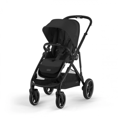 Cybex Gazelle S Moon Black Dvīņu Ratiņi