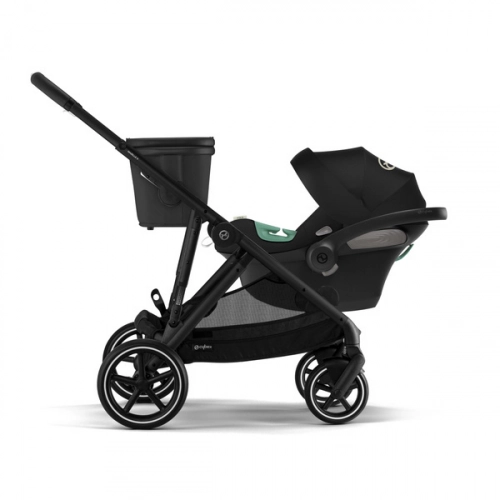 Cybex Gazelle S Moon Black Dvīņu Ratiņi