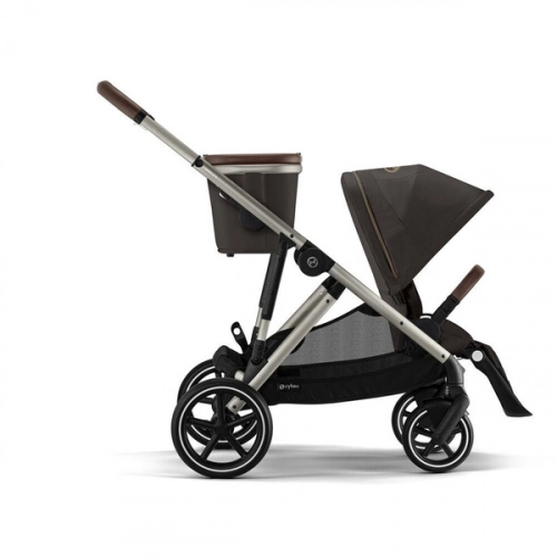Cybex Gazelle S Chocolate Brown/Taupe Коляска для двойняшек