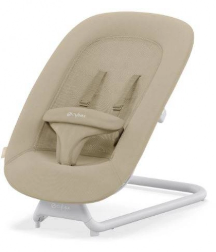Cybex Lemo Bouncer Sand White Шезлонг для детей для стульчика