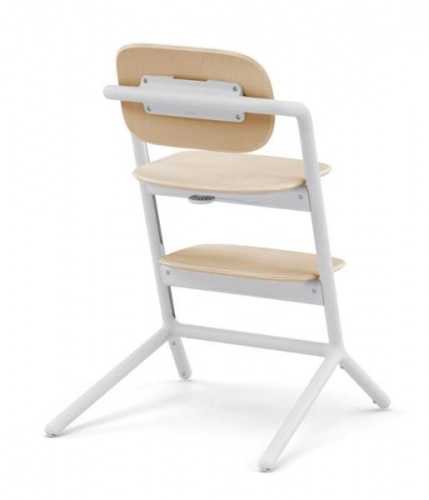 Cybex Lemo Sand White + Pārvalks Barošanas krēsliņš