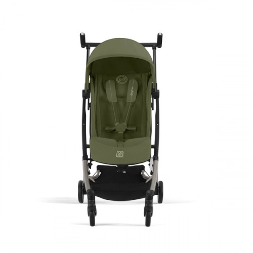 Cybex Libelle 2025 Moss Green Pastaigu rati + Cybex Aizsargbarjera