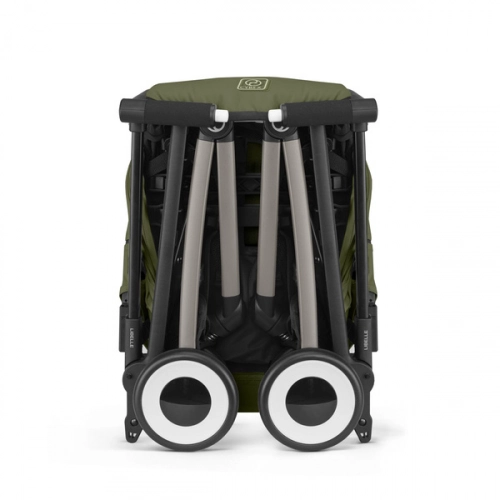 Cybex Libelle 2025 Moss Green Pastaigu rati + Cybex Aizsargbarjera