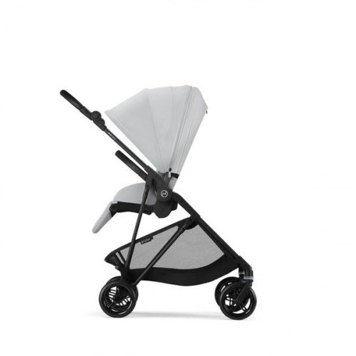 Cybex Melio Carbon Fog Grey Pastaigu rati
