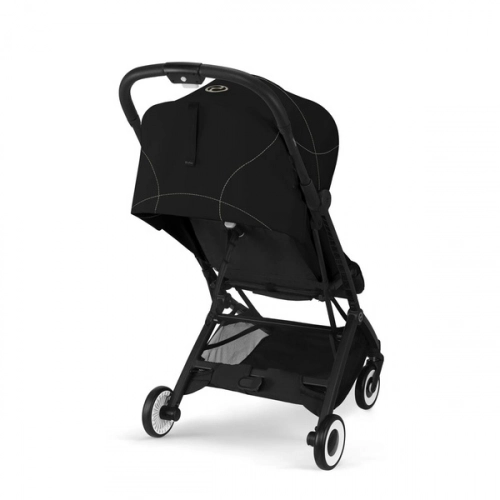Cybex Orfeo Magic Black 2025 Pastaigu rati + Cybex aizsargbarjera