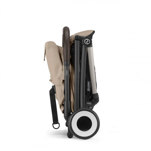 Cybex OrfeoAlmond Beige 2025 Прогулочная коляска + Cybex барьер