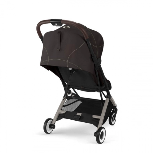 Cybex Orfeo Chocolate Brown 2025 Прогулочная коляска + Cybex барьер
