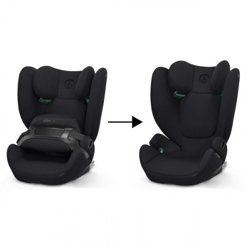 Cybex Pallas B I-Size Fotelik Samochodowy 9-50 kg Cobblestone Grey + Babysafe Nakładka Na Pas