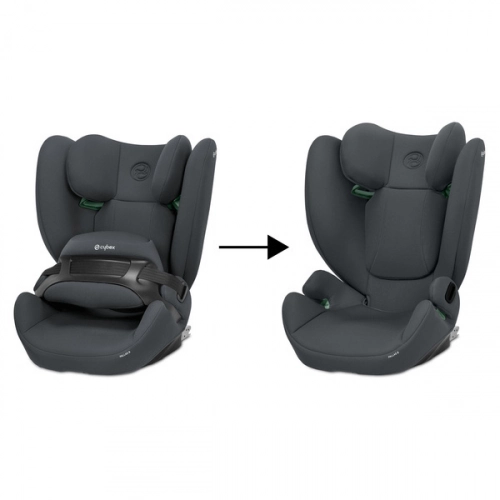 Cybex Pallas B I-Size Fotelik Samochodowy 9-50 kg Cobblestone Grey + BabySafe Organizer + BabySafe Poduszka Nakładka na Pas