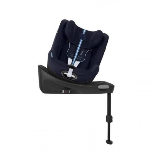Cybex Sirona Gi I-Size Fotelik Samochodowy 0-20kg Plus Ocean Blue + Cybex Sirona G Line Tapicerka Letnia do Fotelika Grey