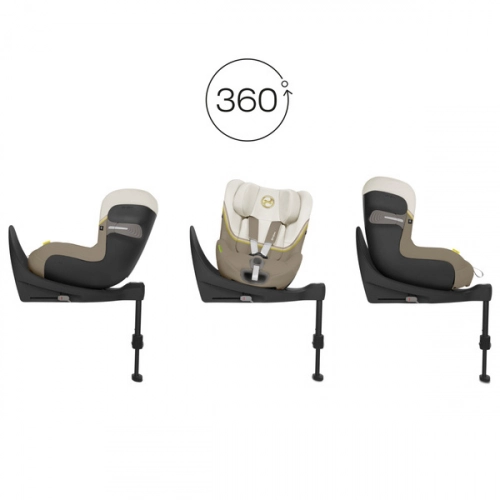 Cybex Sirona SX2 i-Size Fotelik Samochodowy 0-18kg Seashell Beige 2023
