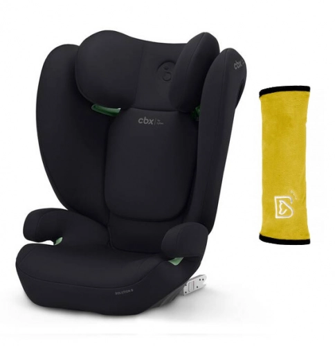 Cybex Solution B I-Fix Fotelik Samochodowy 15 - 50 kg Volcano Black + Babysafe Nakładka Na Pas