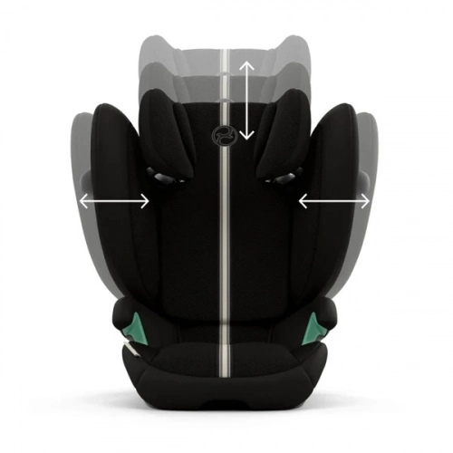 Cybex Solution G2 i-Fix Fotelik Samochodowy 15-50 kg Moon Black Plus