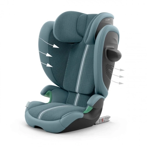Cybex Solution G2 i-Fix Fotelik Samochodowy 15-50 kg Stormy Blue Plus