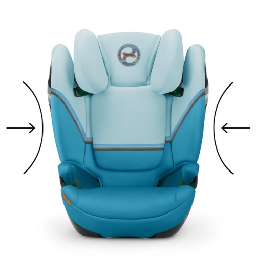 Cybex Solution S2 I-Fix Beach Blue 2023 Детское автокресло 15-50 кг + Летний чехол