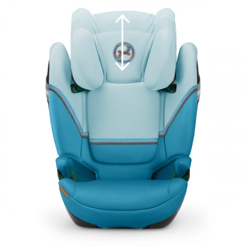 Cybex Solution S2 I-Fix Beach Blue 2023 Детское автокресло 15-50 кг + Летний чехол