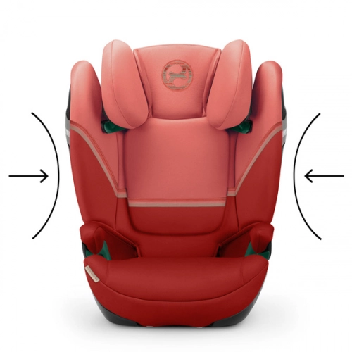 Cybex Solution S2 I-Fix Hibiscus Red 2023 Детское автокресло 15-50 кг + Летний чехол