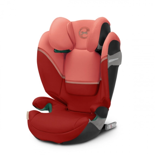Cybex Solution S2 I-Fix Fotelik Samochodowy 15-50 kg Hibiscus Red 2023 + BabySafe Organizer + Babysafe Nakładka Na Pas