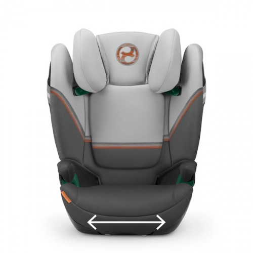 Cybex Solution S2 I-Fix Fotelik Samochodowy 15-50 kg Lava Grey 2023 + BabySafe Organizer + Babysafe Nakładka Na Pas