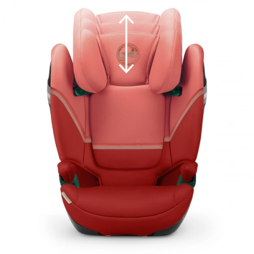 Cybex Solution S2 I-Fix Hibiscus Red 2023 Детское автокресло 15-50 кг + Летний чехол