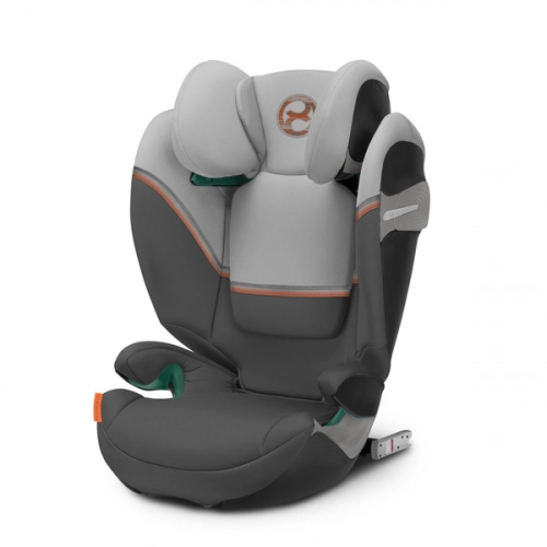 Cybex Solution S2 I-Fix Lava Grey 2023 Детское автокресло 15-50 кг + Чехол на лето