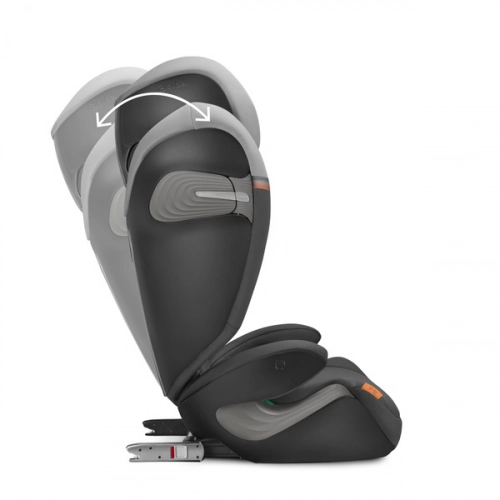 Cybex Solution S2 I-Fix Lava Grey 2023 Детское автокресло 15-50 кг + Чехол на лето