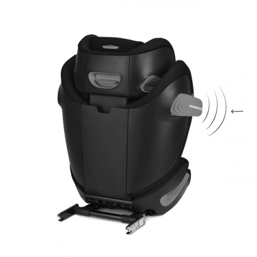 Cybex Solution S2 I-Fix Moon Black 2023 Детское автокресло 15-50 кг + Babysafe Чехол на ремень