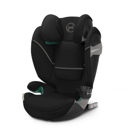 Cybex Solution S2 I-Fix Moon Black 2023 Детское автокресло 15-50 кг + Чехол на лето