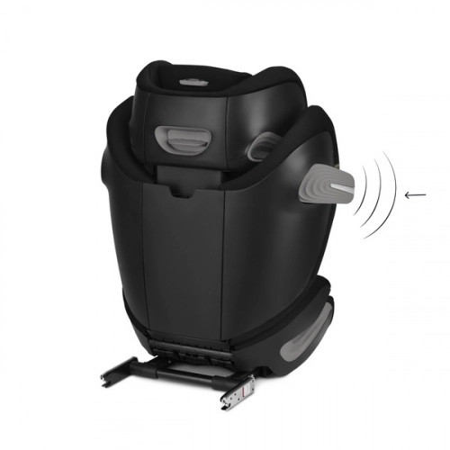 Cybex Solution S2 I-Fix Moon Black 2023 Детское автокресло 15-50 кг + Чехол на лето