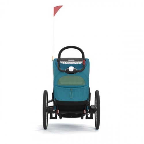 Cybex Zeno Bike Mid Turquoise Спортивная коляска для бега Лыж - Велосипедный прицеп 4in1