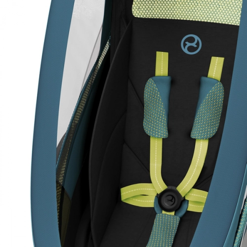 Cybex Zeno Bike Mid Turquoise Спортивная коляска для бега Лыж - Велосипедный прицеп 4in1
