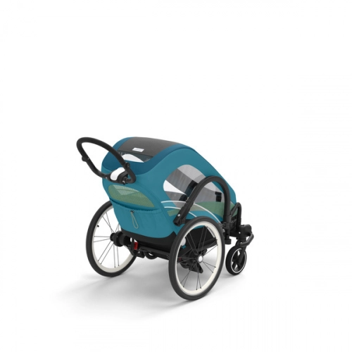 Cybex Zeno Bike Mid Turquoise Спортивная коляска для бега Лыж - Велосипедный прицеп 4in1