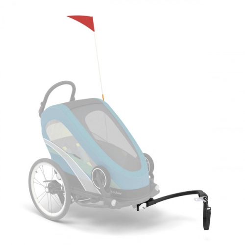 Cybex Zeno Bike Mid Turquoise Спортивная коляска для бега Лыж - Велосипедный прицеп 4in1