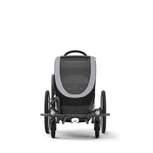 Cybex Zeno Bike All Black Sporta ratiņi Skriešanai Slēpošanai - Velo piekabe 4in1