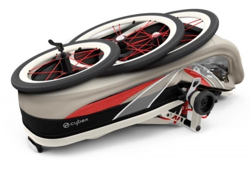 Cybex Zeno Sports Bleached Sand (Air) Sporta Ratiņi