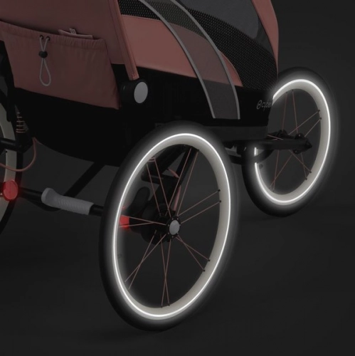 Cybex Zeno Sports Bleached Sand (Air) Sporta Ratiņi
