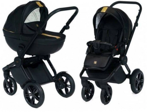 Dada Prams Luxor Black Bērnu rati 2in1