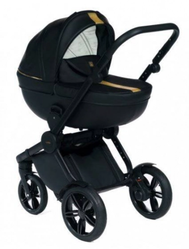 Dada Prams Luxor Black Bērnu rati 2in1