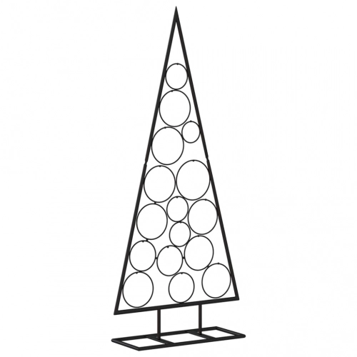 Dekoratīva Ziemassvētku Eglīte, Metāls, Melna, 125 Cm Vidaxl