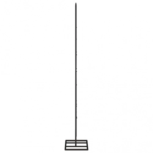 Dekoratīva Ziemassvētku Eglīte, Metāls, Melna, 125 Cm Vidaxl